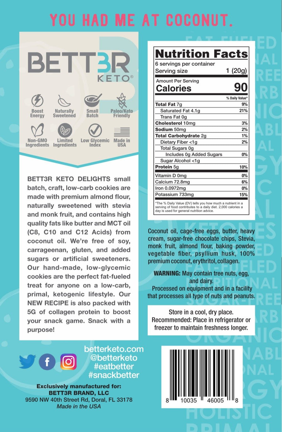 All Better Keto Cookies Sampler Pack - Keto Diet Done Better