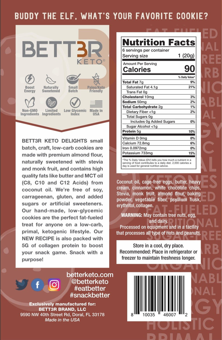 All Better Keto Cookies Sampler Pack - Keto Diet Done Better