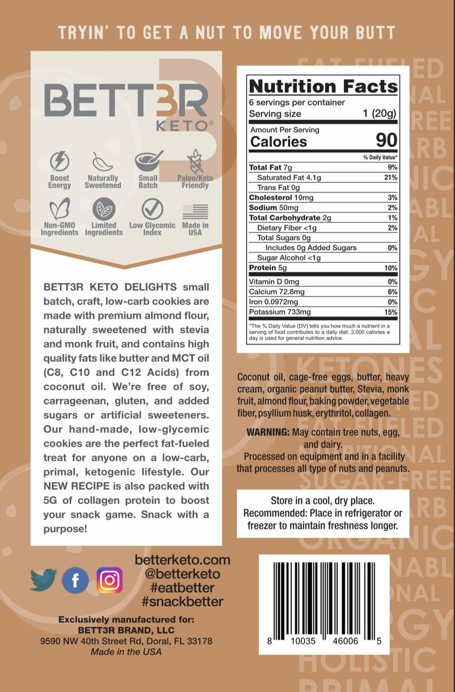 All Better Keto Cookies Sampler Pack - Keto Diet Done Better