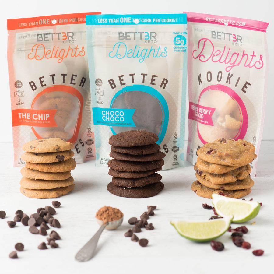 Double Chocolate Chip Keto Cookies - Choco Choco - Keto Diet Done Better