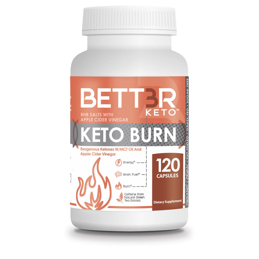 Keto Burn BHB Salts with MCT Oil and ACV - Keto Diet Done Better