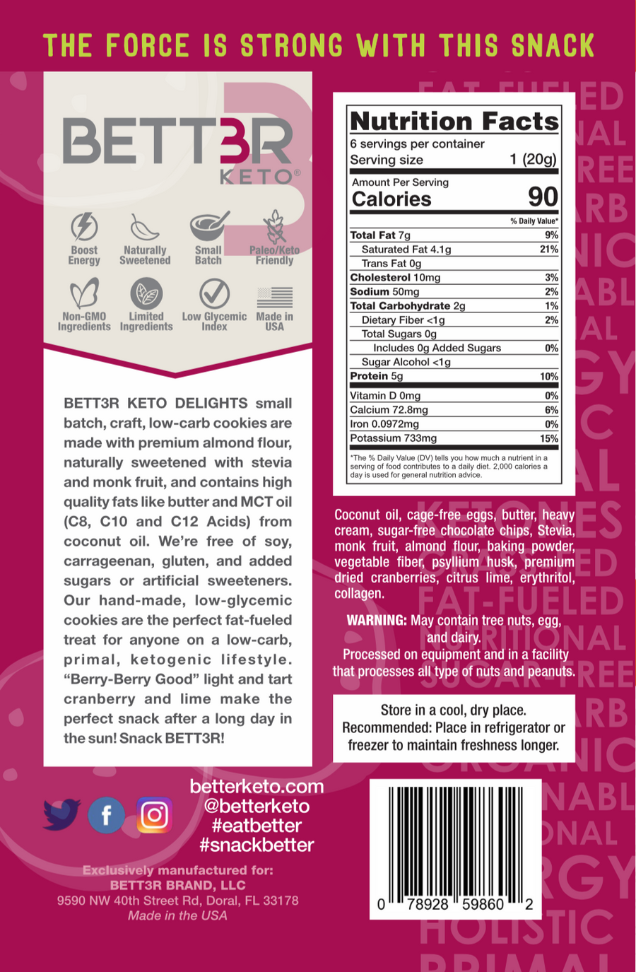 All Better Keto Cookies Sampler Pack - Keto Diet Done Better