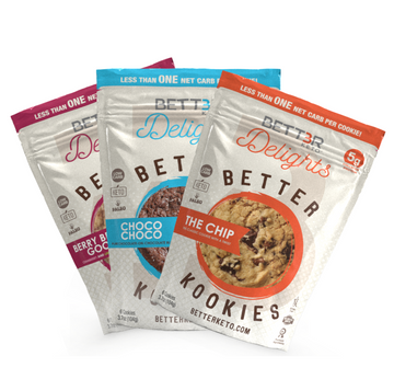 Keto Cookies Sampler Pack - Original Flavors - Keto Diet Done Better