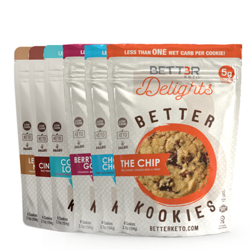 All Better Keto Cookies Sampler Pack - Keto Diet Done Better