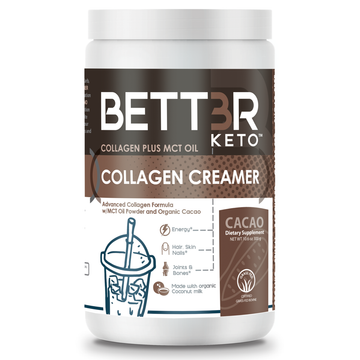 Cacao Keto Collagen Creamer with MCT Oil - Keto Diet Done Better