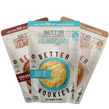 Keto Cookies Holiday Sampler Pack - Keto Diet Done Better