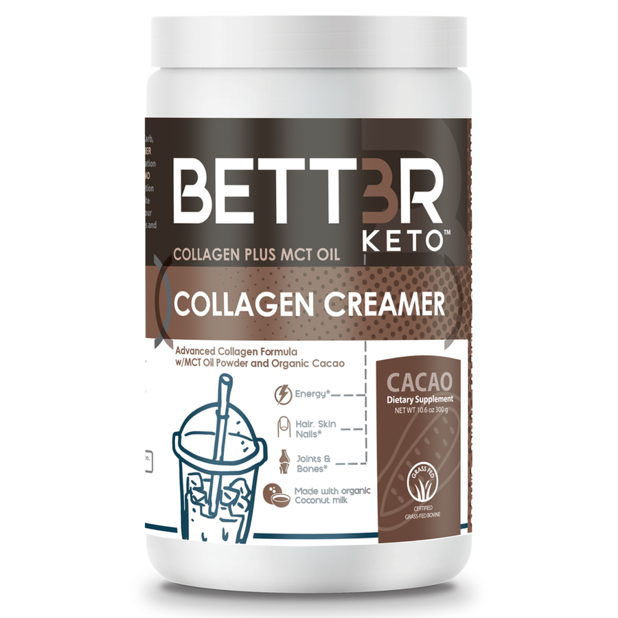 Cacao Keto Collagen Creamer with MCT Oil - Keto Diet Done Better