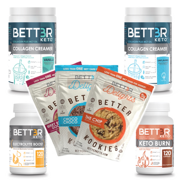 SPECIAL SALE: Keto Starter Pack + FREE Keto Cookies Sampler - Keto Diet Done Better