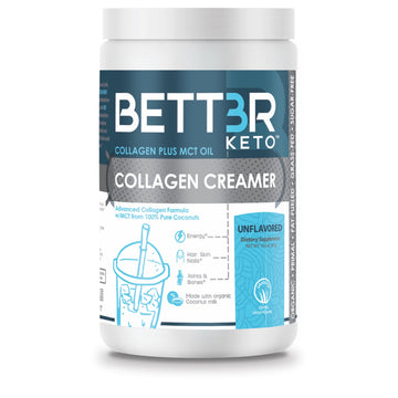 Keto Collagen Creamer (Unflavored) with MCT Oil - Keto Diet Done Better